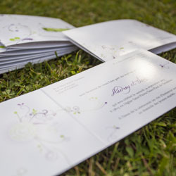 Faire part de mariage